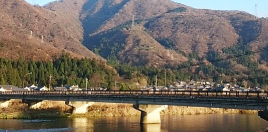 いつもの日野山